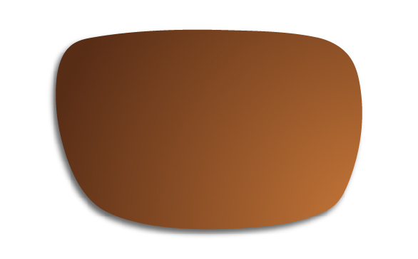 An image of polarised lens colour example. Copper colour lens.