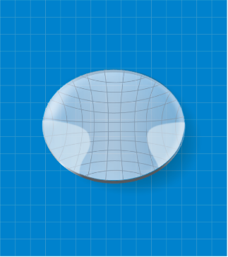 spheric lens representation 